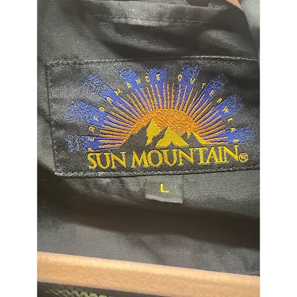 Sun mountain performance outerwear size large hunter green zipper up - Picture 3 of 16